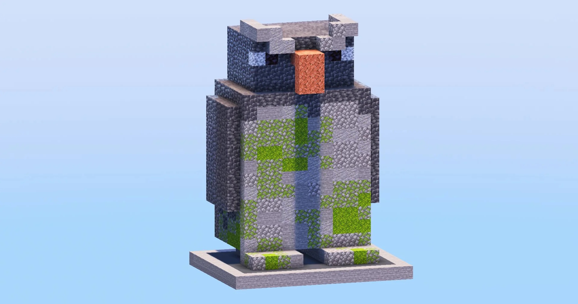 Penguin Stone Statue - Image 2