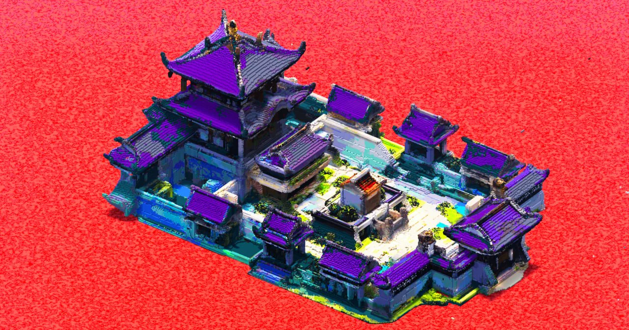 Purple Japanese Castle - Image 4