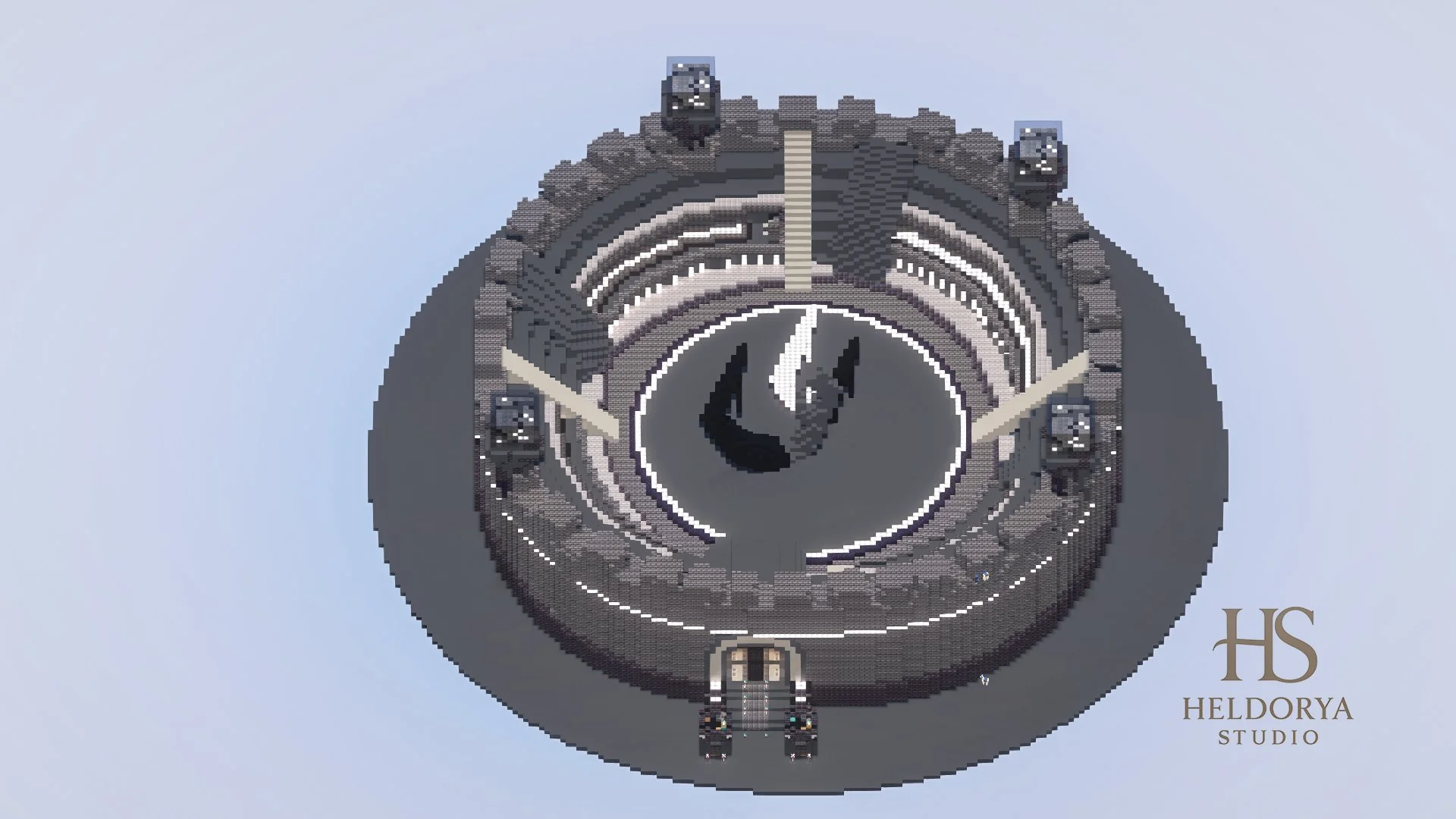 PvP Circular Arena Dark Themed - Image 2