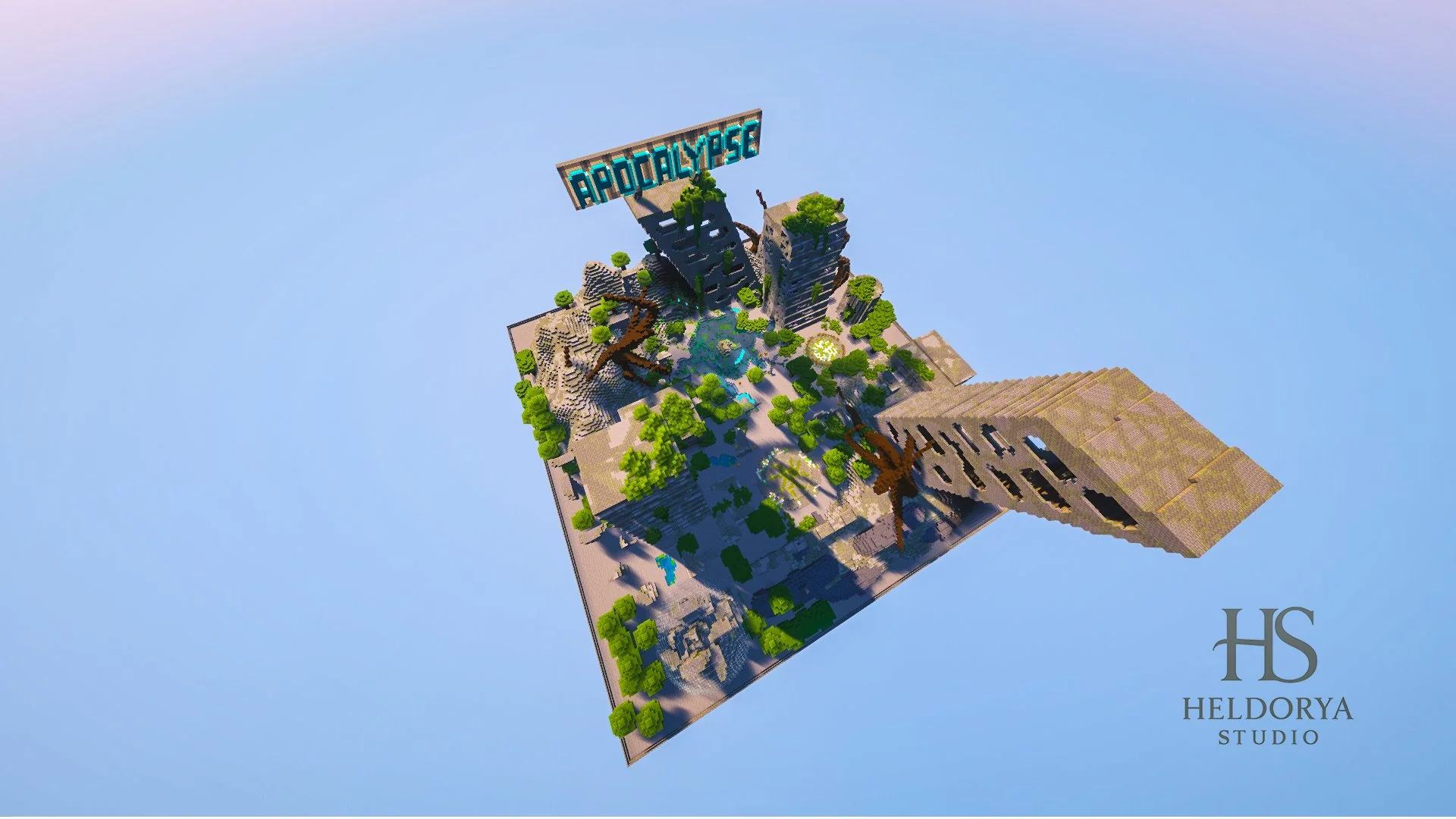 PvP / Spawn 200x200 - Post Apocalyptic City - Image 11