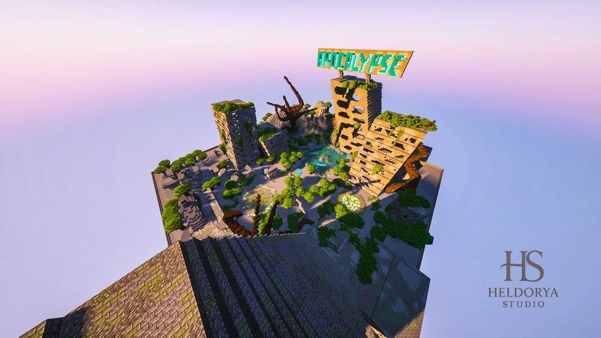 PvP / Spawn 200x200 - Post Apocalyptic City - Image 3