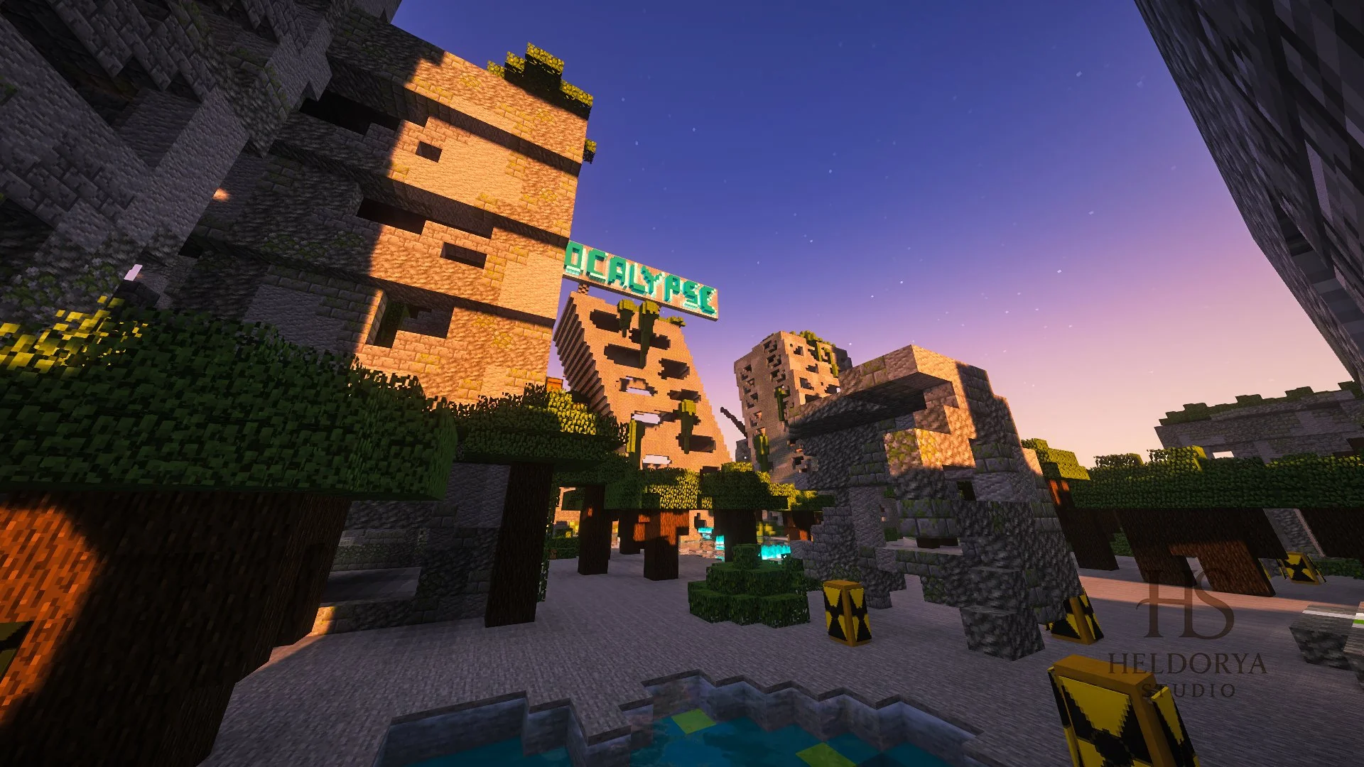 PvP / Spawn 200x200 - Post Apocalyptic City - Image 6