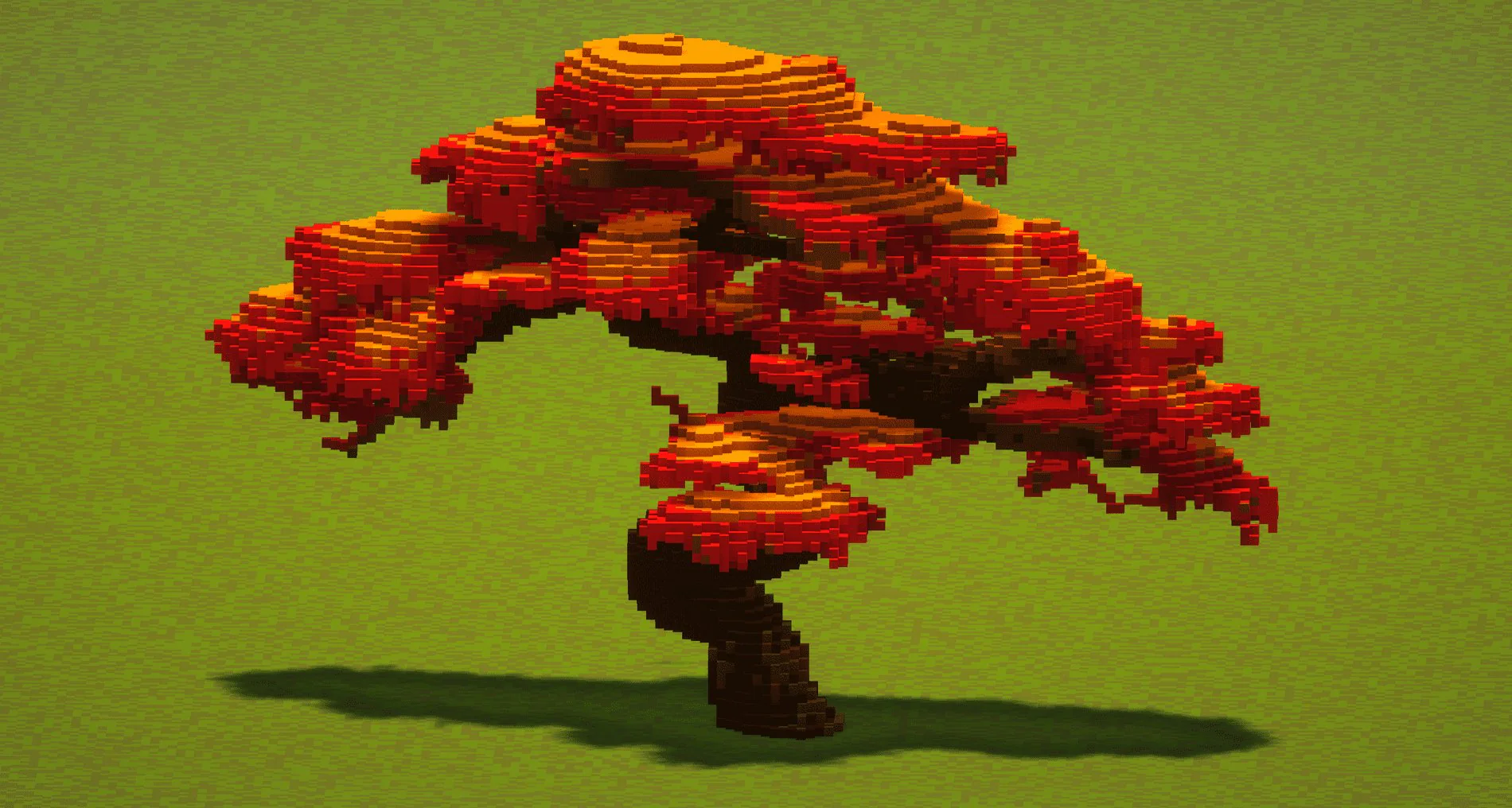 Red Bonsai Tree - Image 2