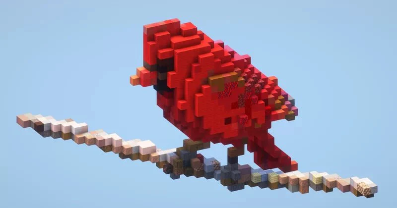 Red Cardinal Small - Image 2