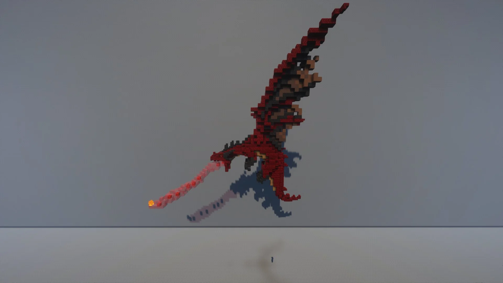Red Dragon Statue - Image 2