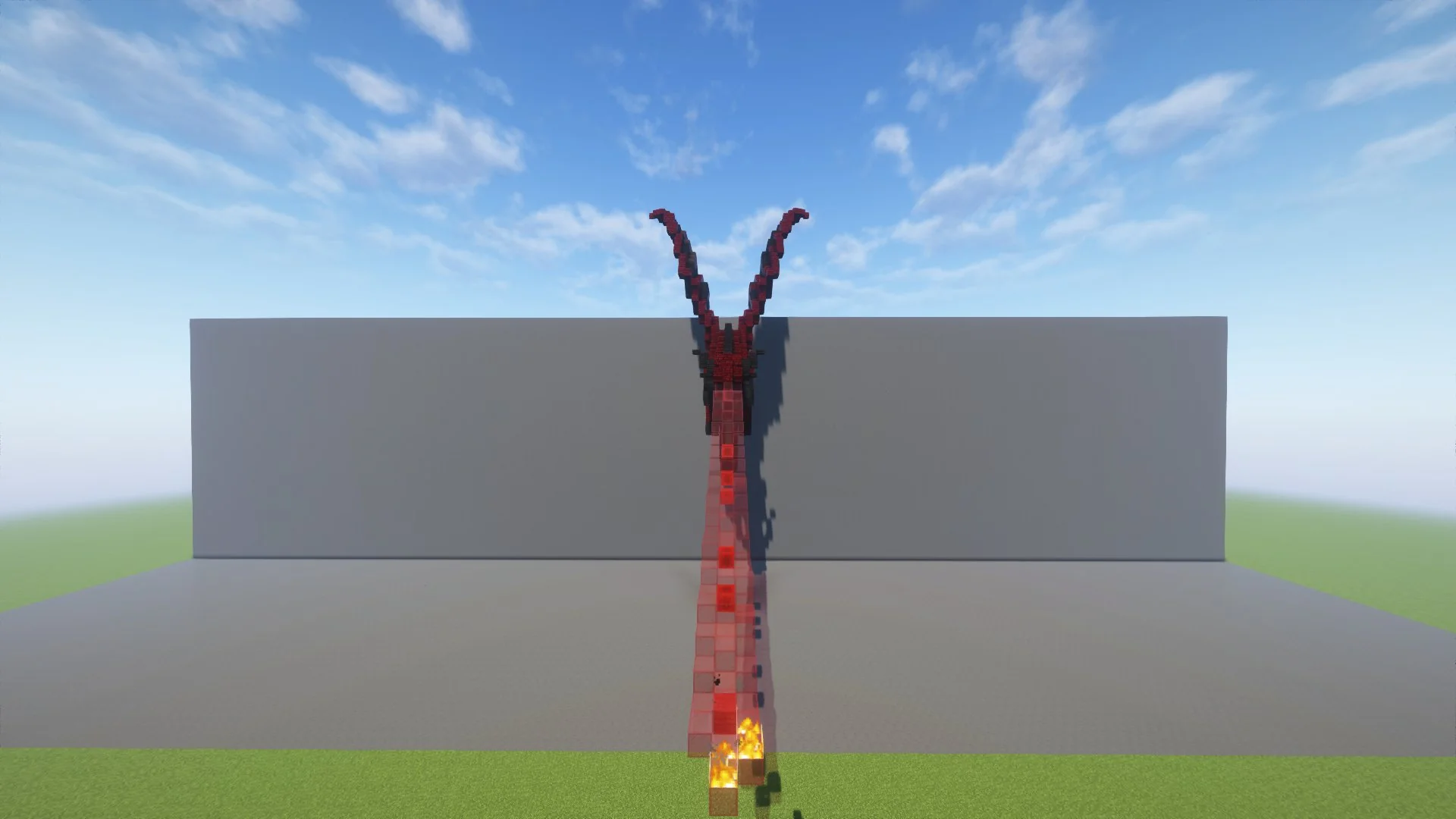 Red Dragon Statue - Image 3