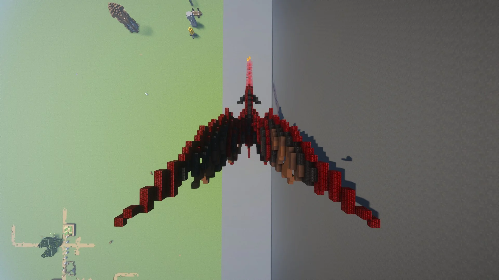 Red Dragon Statue - Image 4