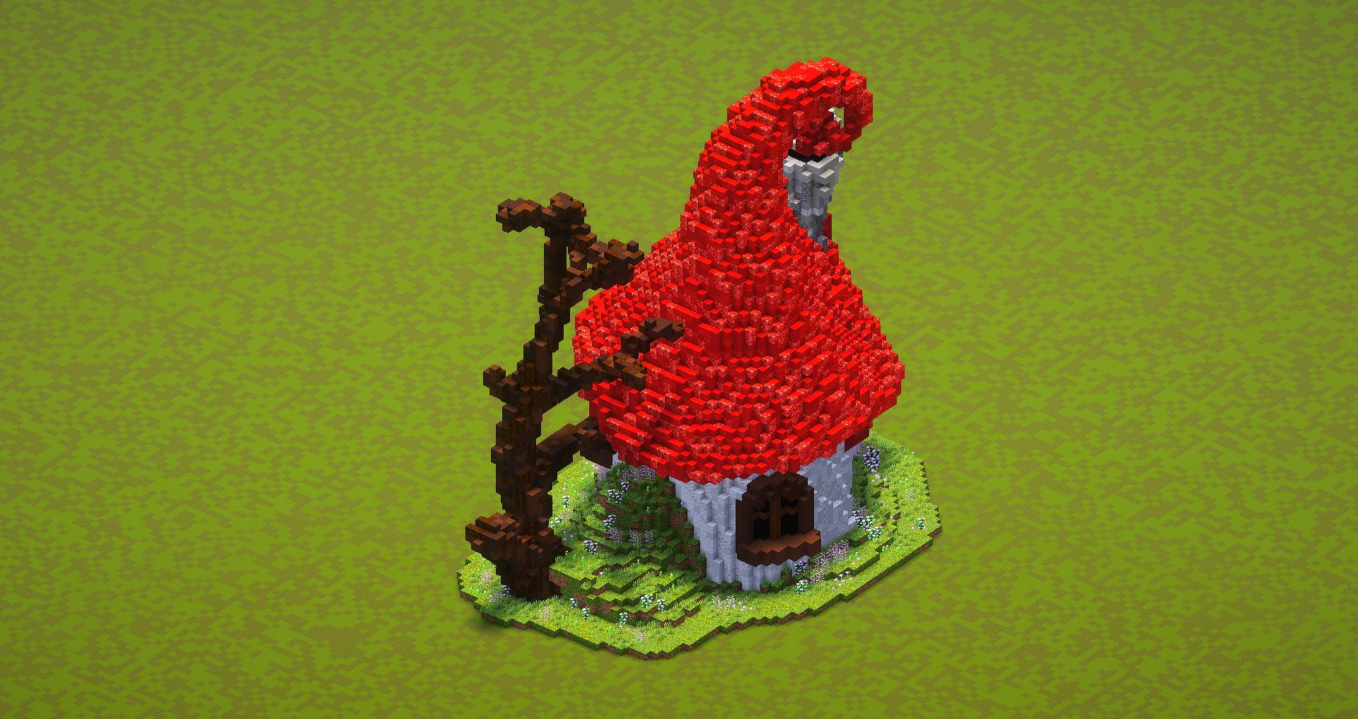 Red Fantasy House - Image 3