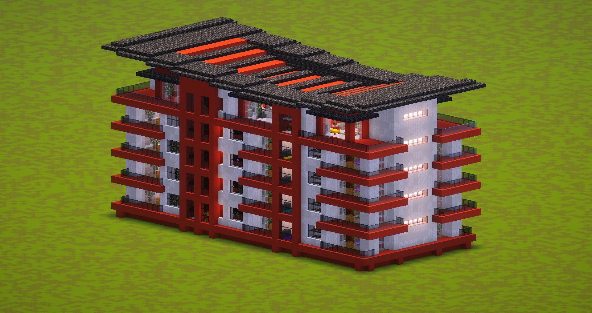 Red Modern Palace - Image 3