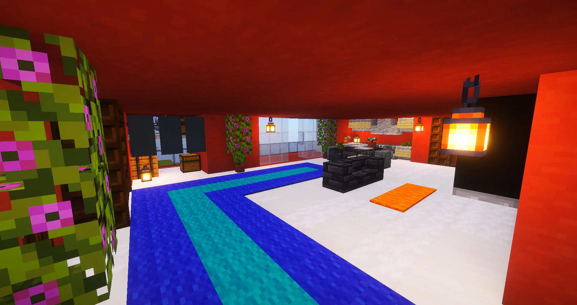Red Modern Palace - Image 4