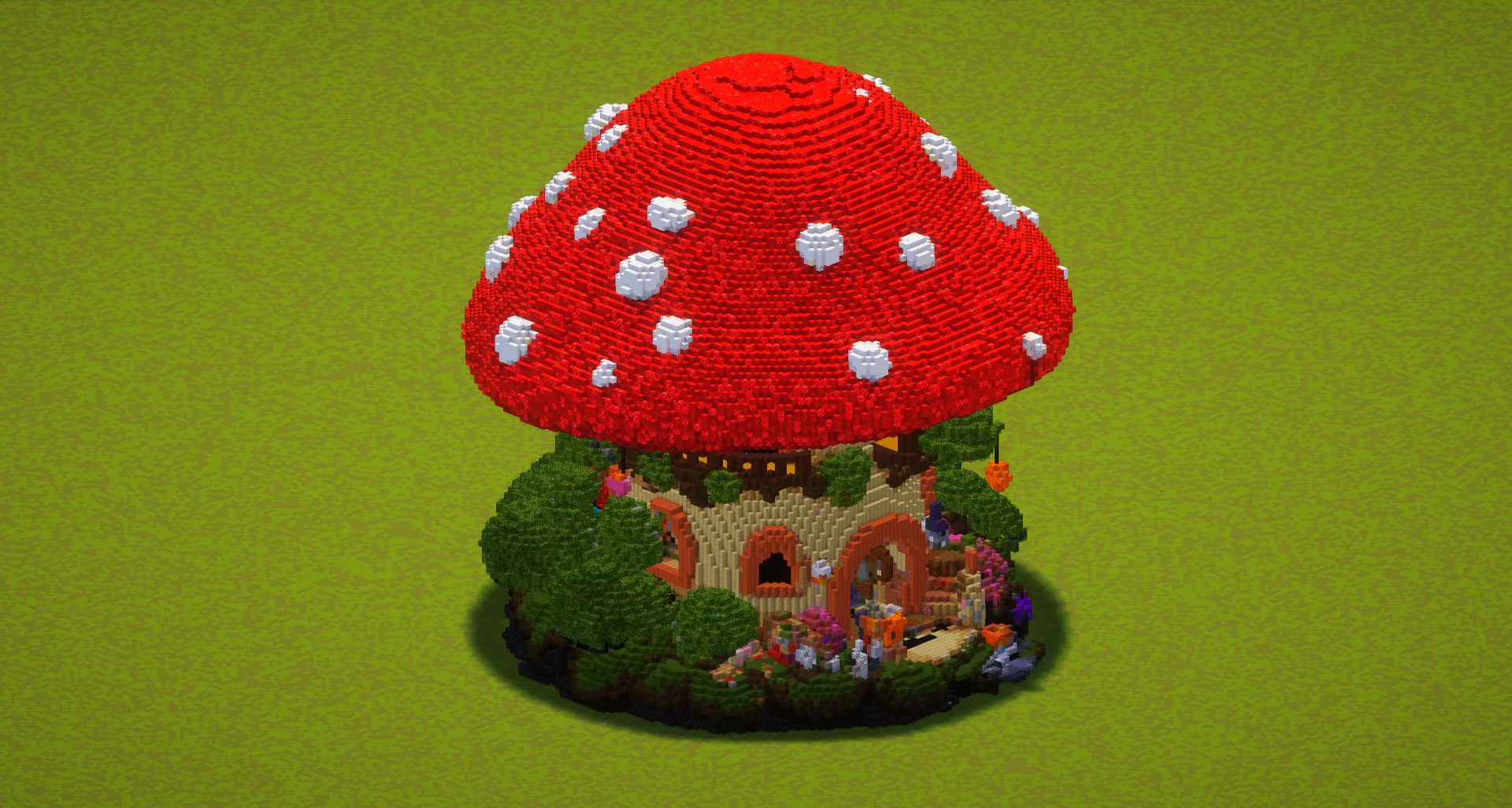 Red Mushroom House - Image 2