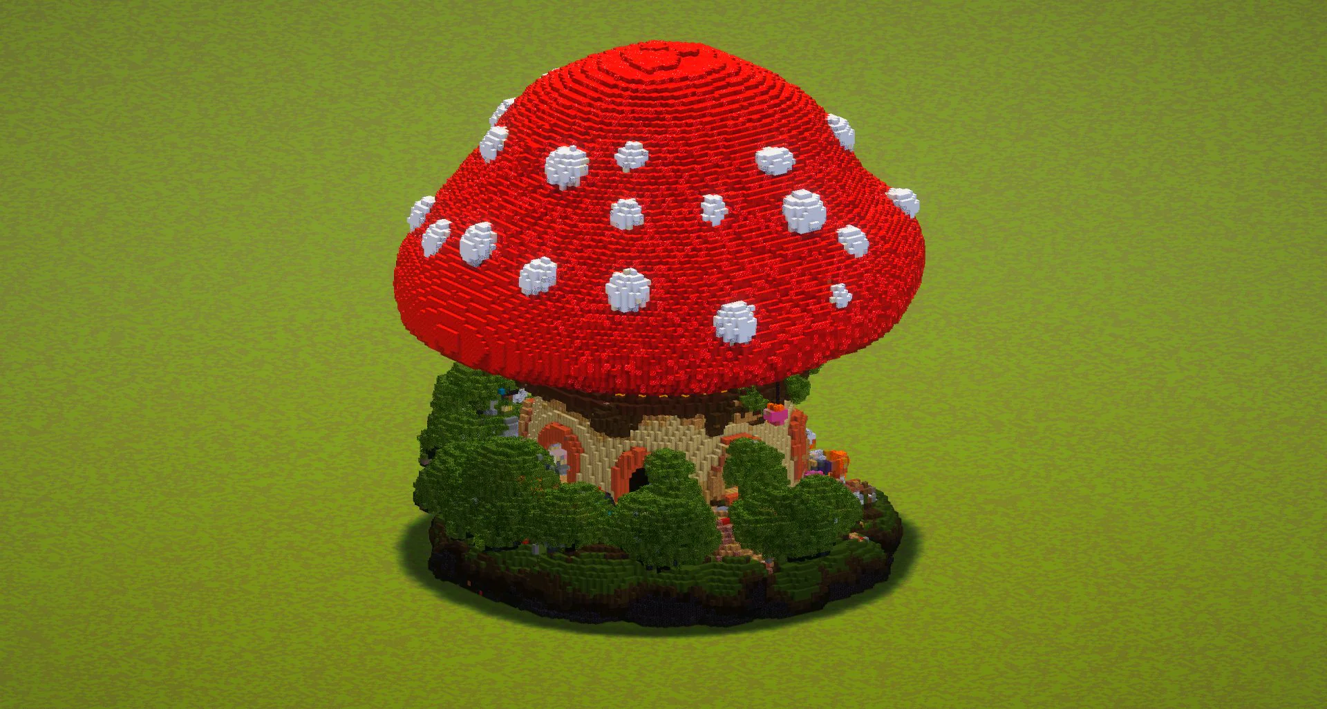 Red Mushroom House - Image 3