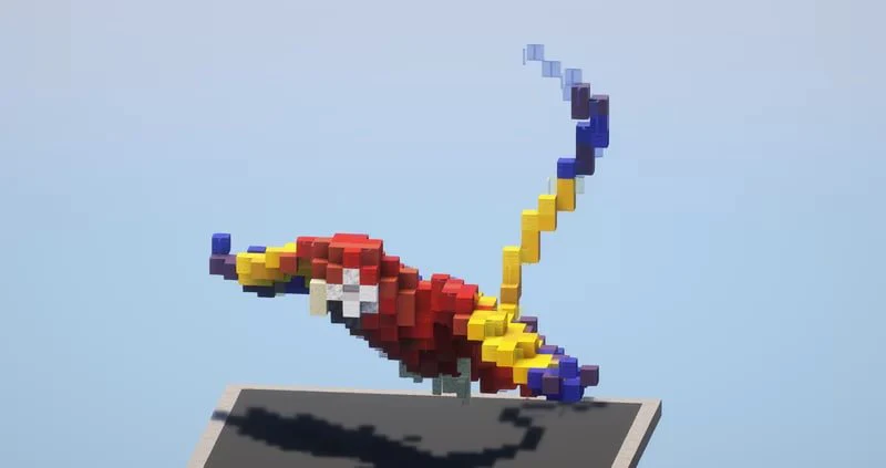 Red Parrot - Image 2