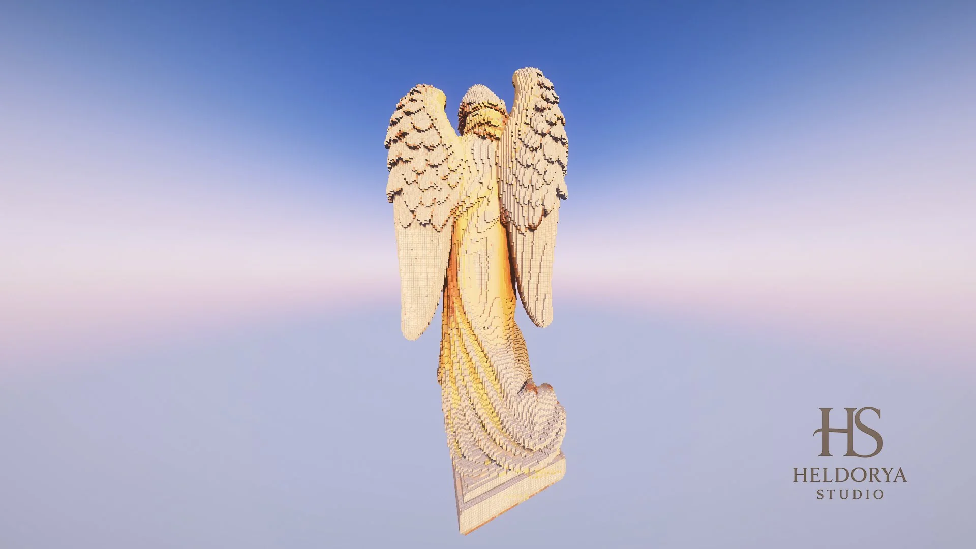 Roses Angel Beautiful Statue - Gothic | Classical | Detailed ( Woman ) - Image 3