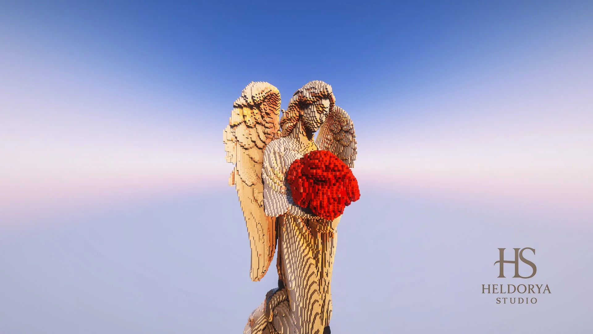 Roses Angel Beautiful Statue - Gothic | Classical | Detailed ( Woman ) - Image 4