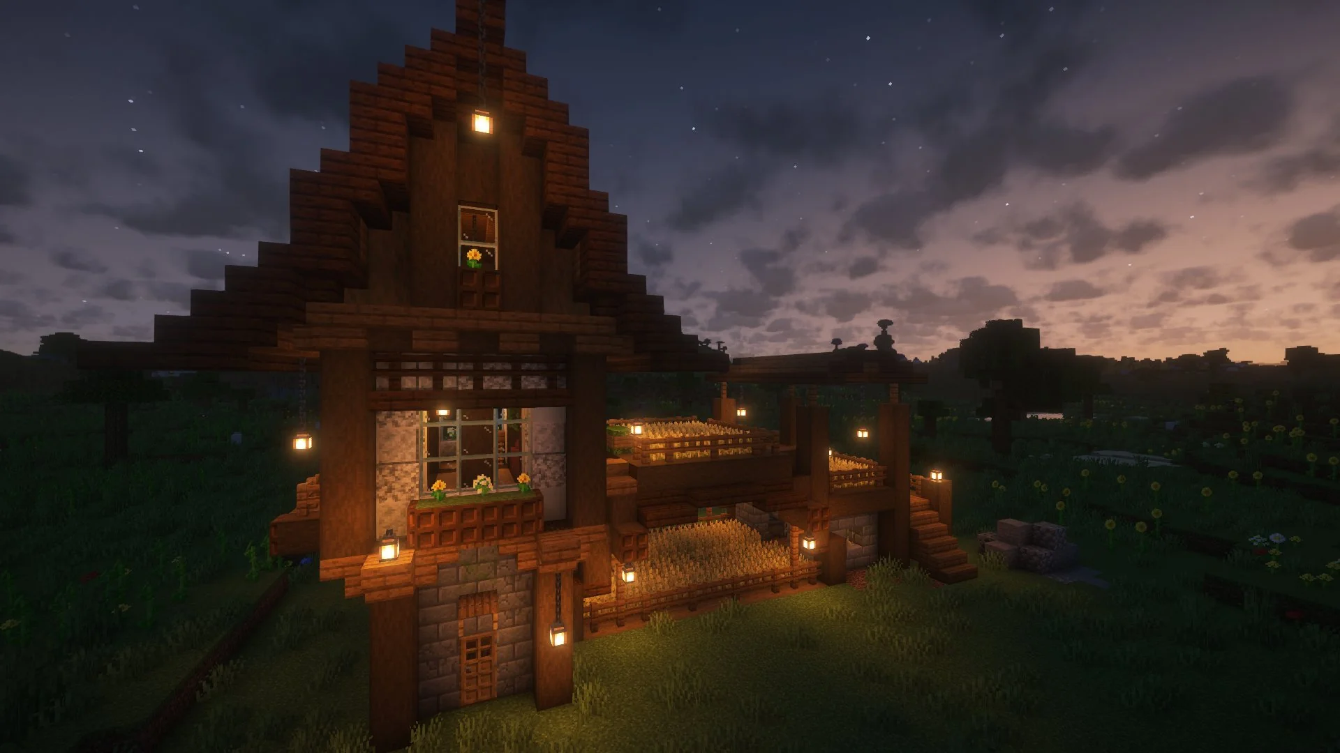 Rustic Farmhouse – Minecraft Schematic (.schem) - Image 3