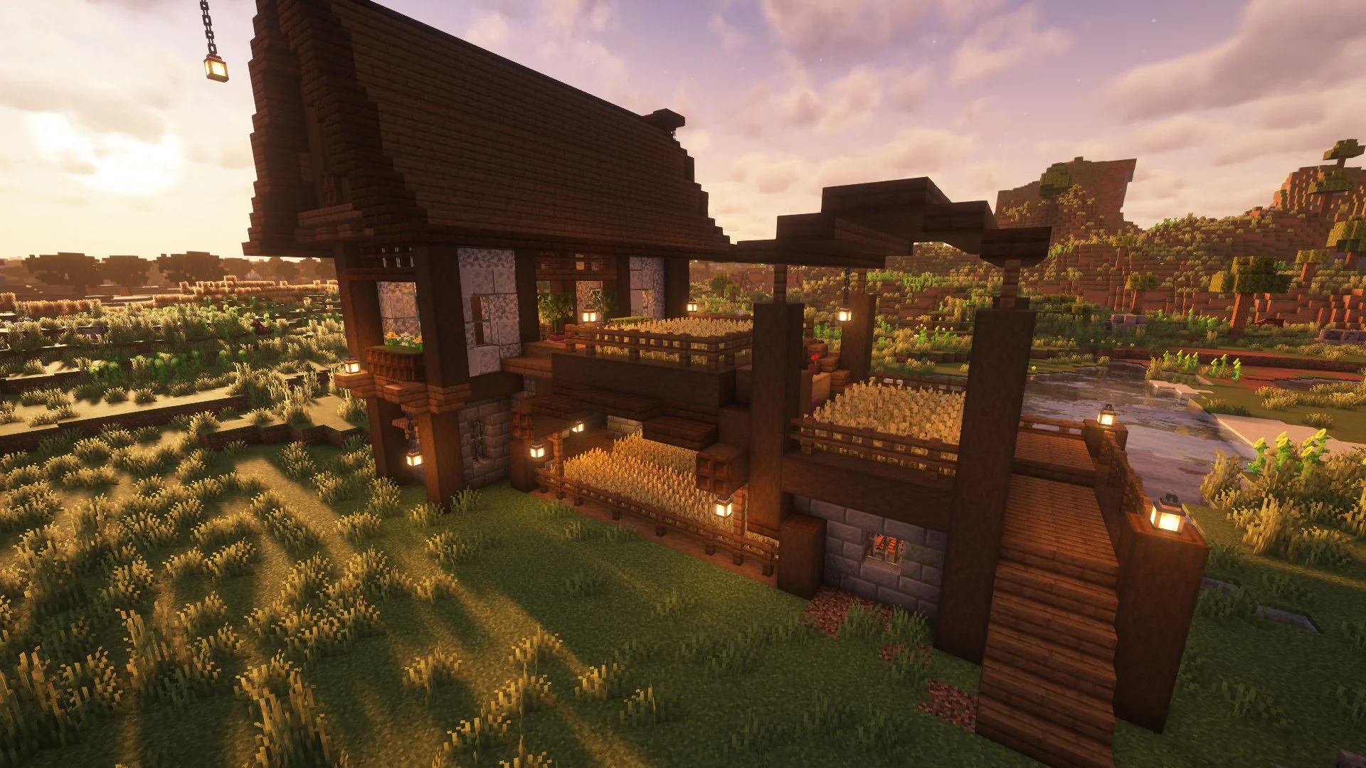 Rustic Farmhouse – Minecraft Schematic (.schem) - Image 9