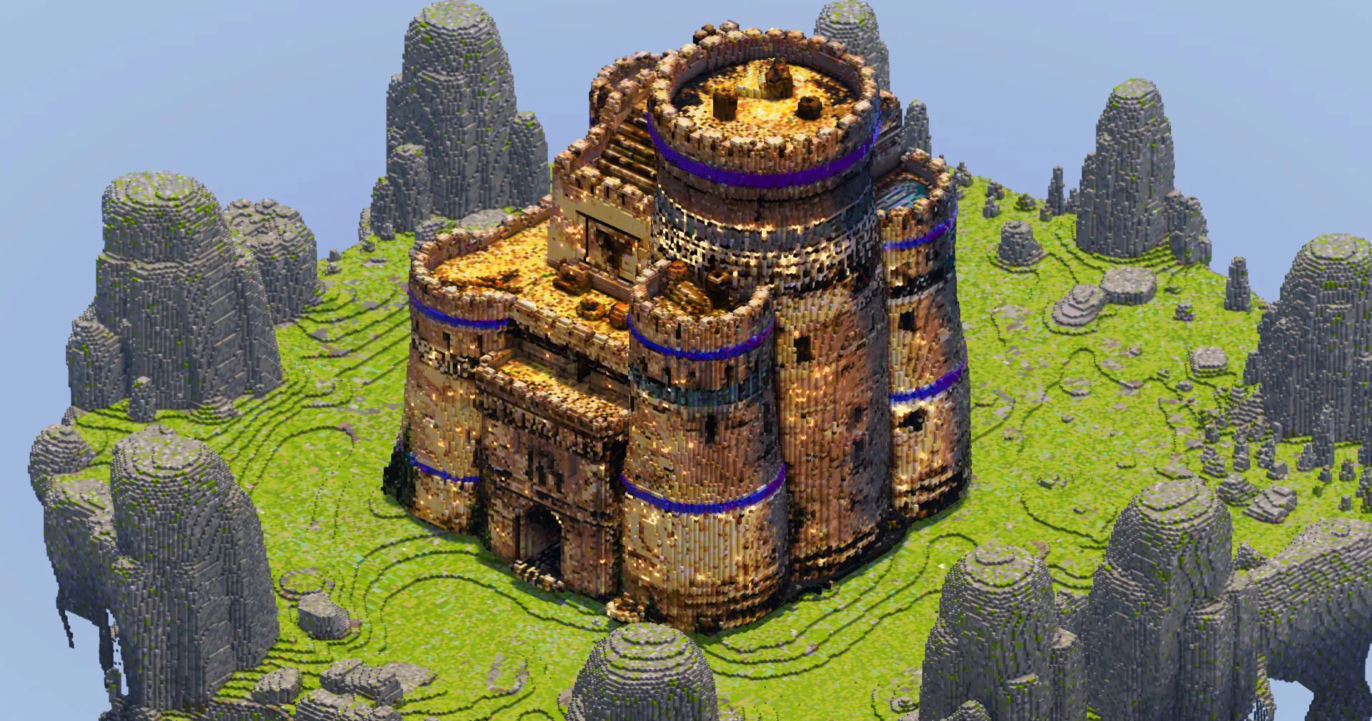 Sandstone Medieval Castle - Image 3