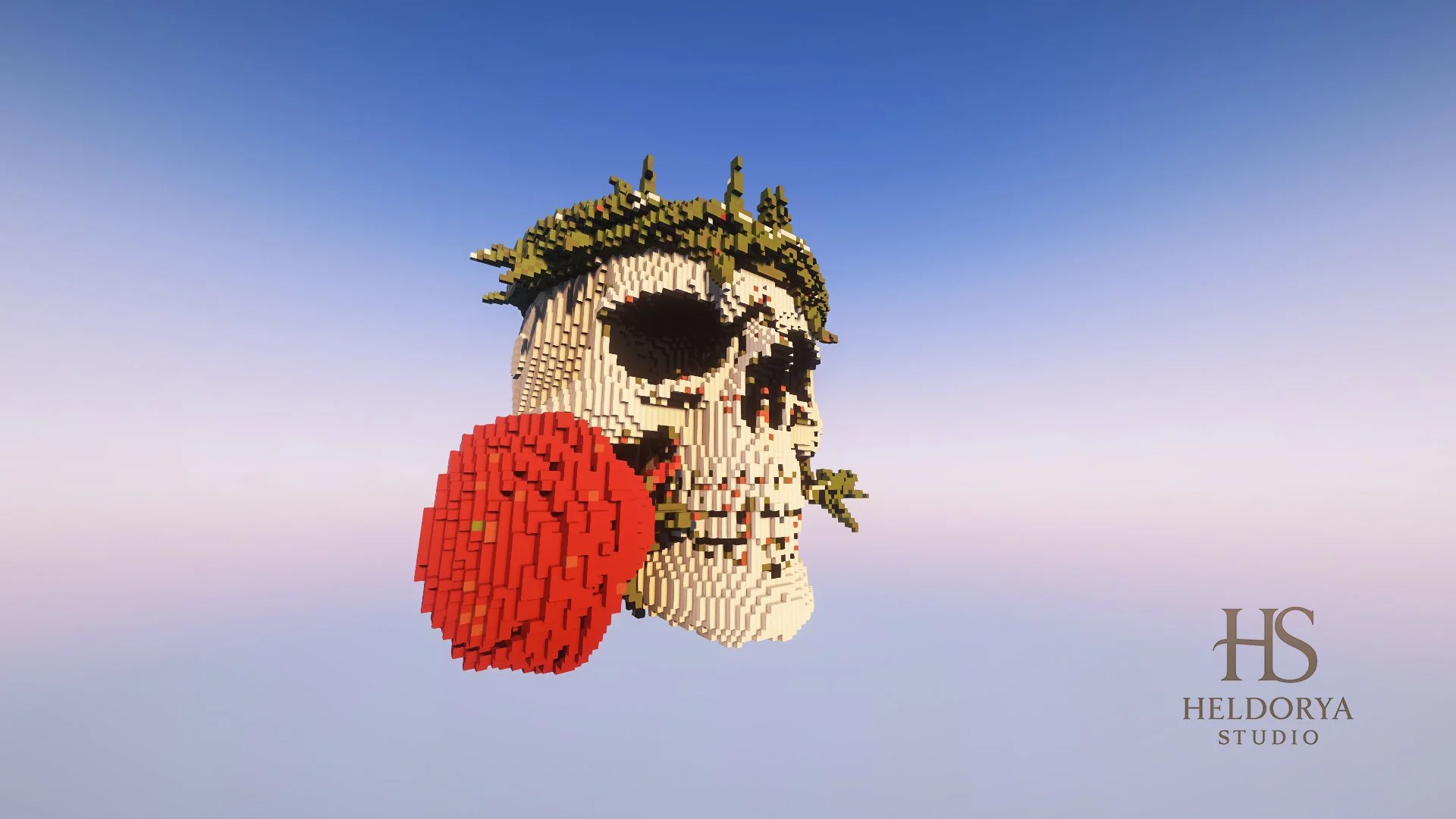 Skull - Rose - Image 2