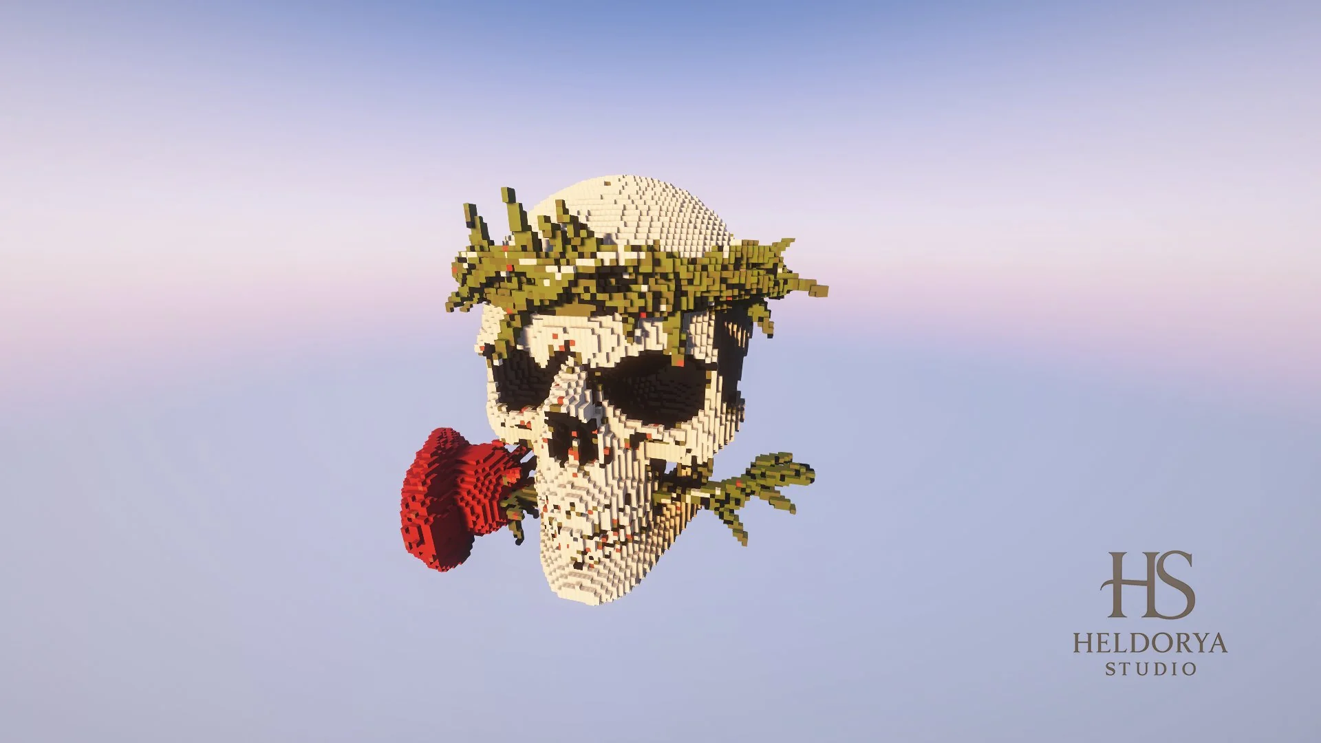 Skull - Rose - Image 3