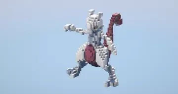 Small Mewtwo Statue - Image 2