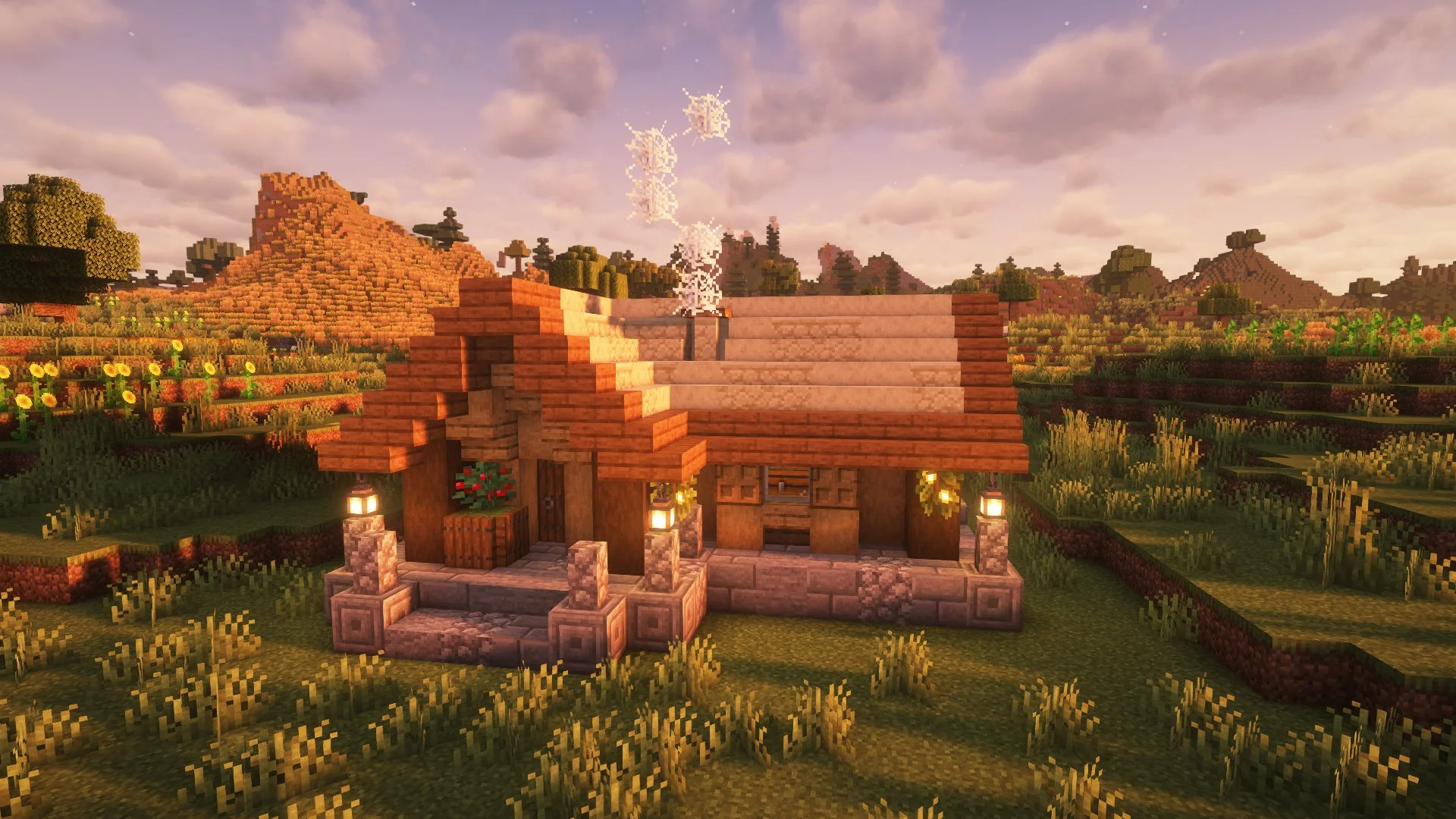 Small Starter Cottage – Minecraft Schematic (.schem) - Image 6