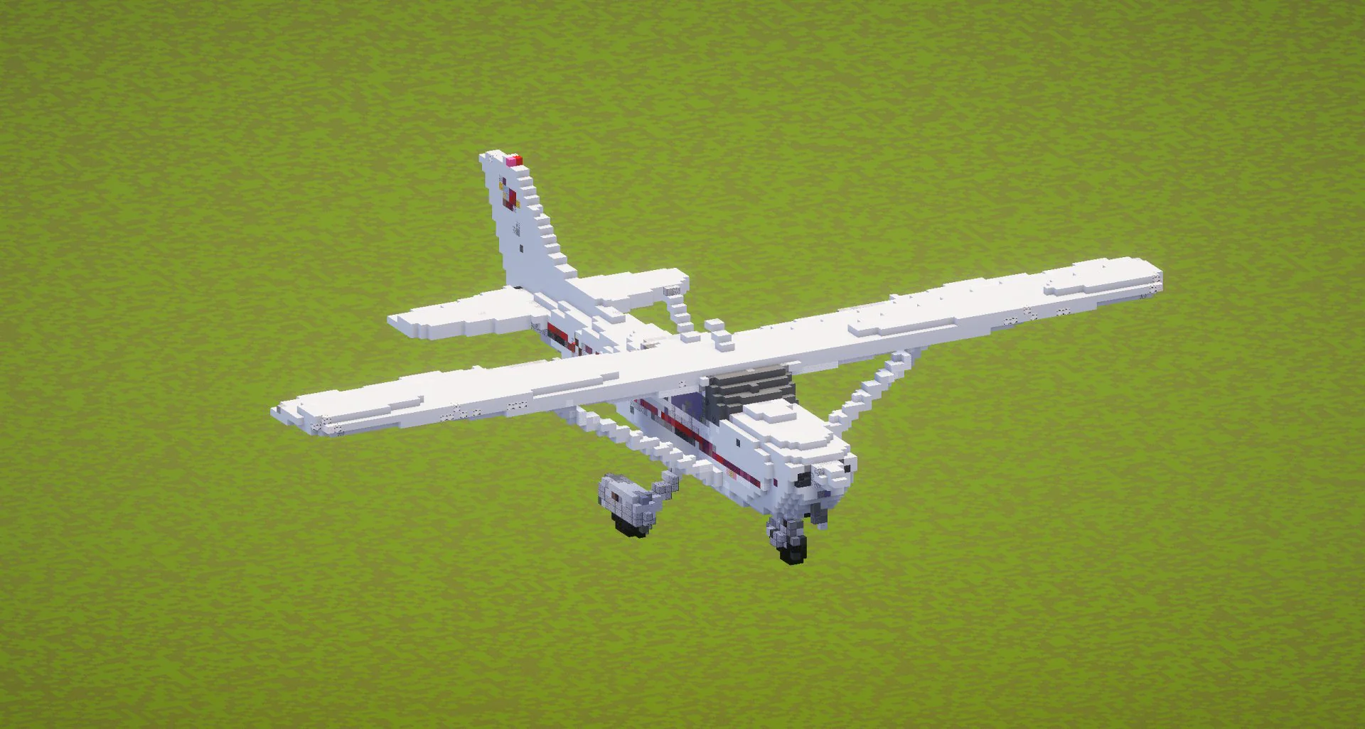 Small White Airplane - Image 2