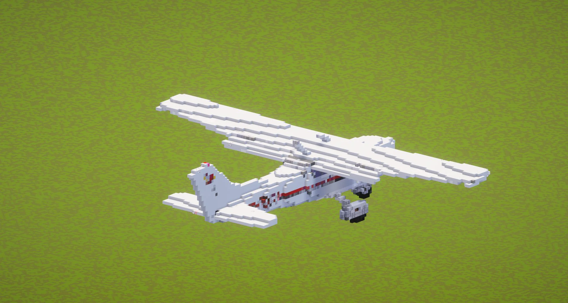 Small White Airplane - Image 3