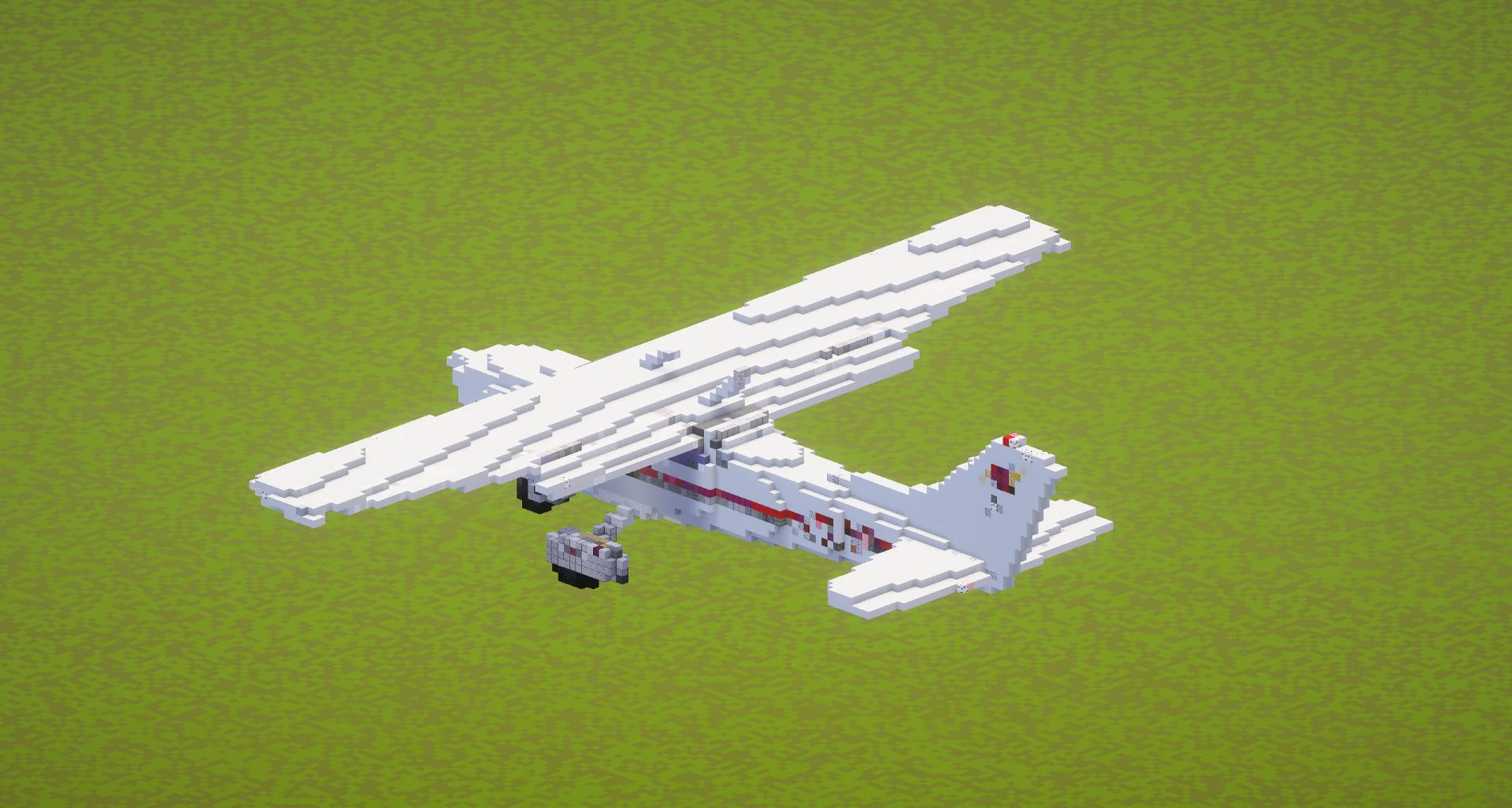 Small White Airplane - Image 4