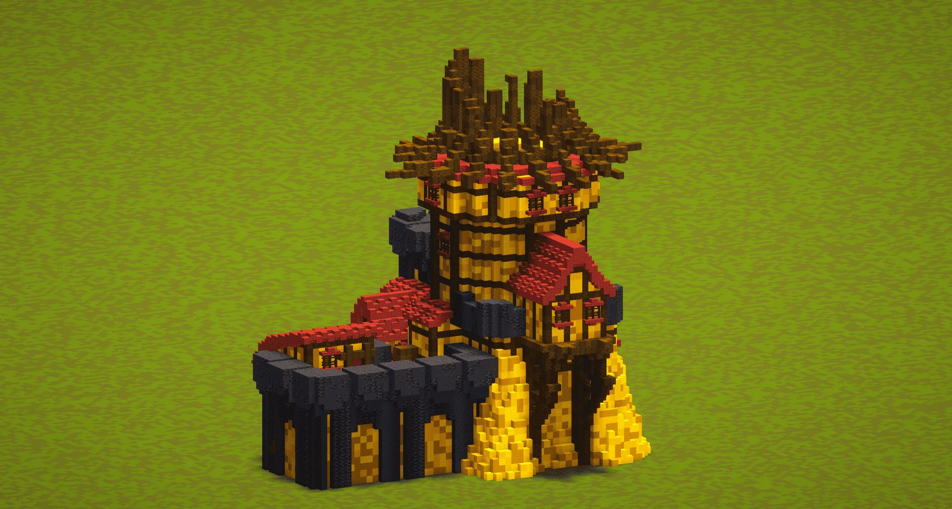 Small Yellow Fortress - Image 2