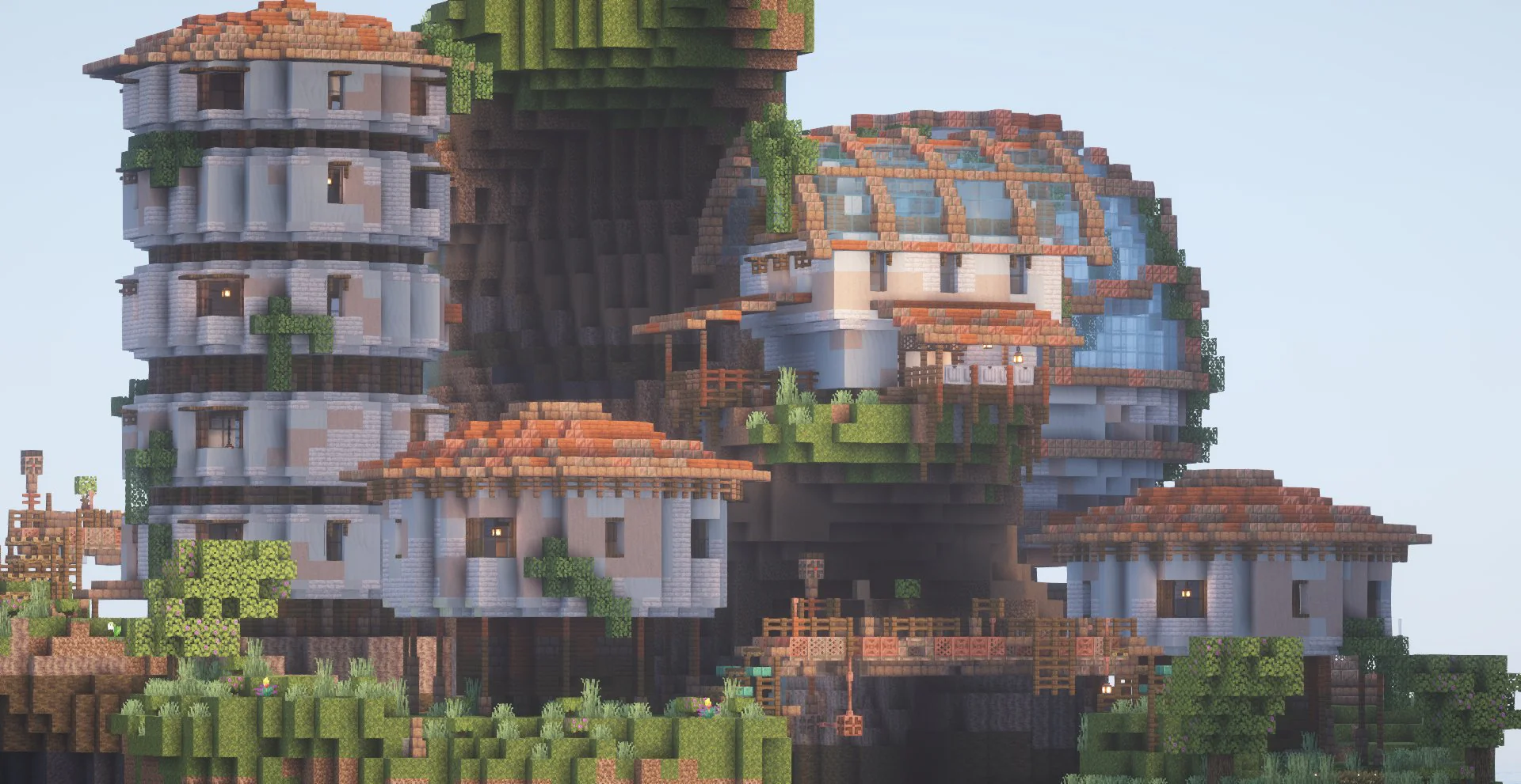 Soft-Fantasy Island Settlement Building Set - Image 9