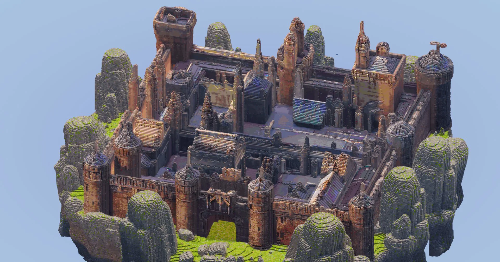 Square Minecraft Castle - Image 5