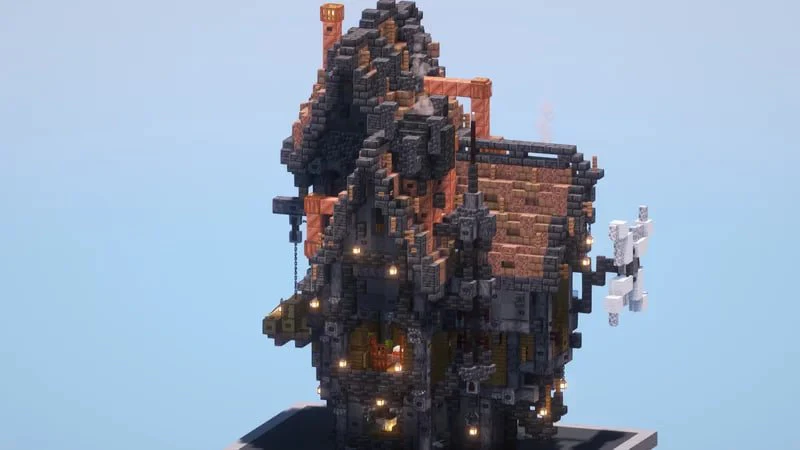 Steampunk House - Variant 4 - Image 3