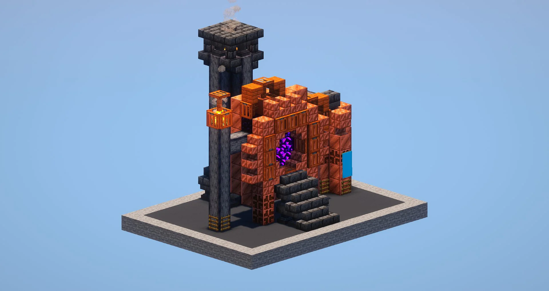 Steampunk nether portal - Image 2