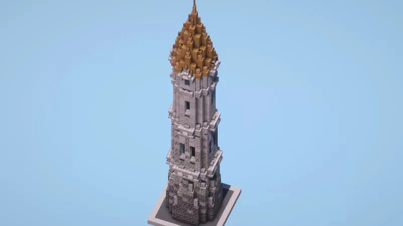 Stone Bricks Fantasy Tower - Image 2