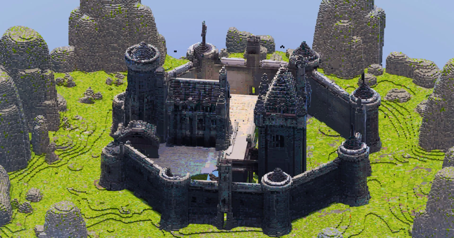 Stone Castle with Church - Image 2