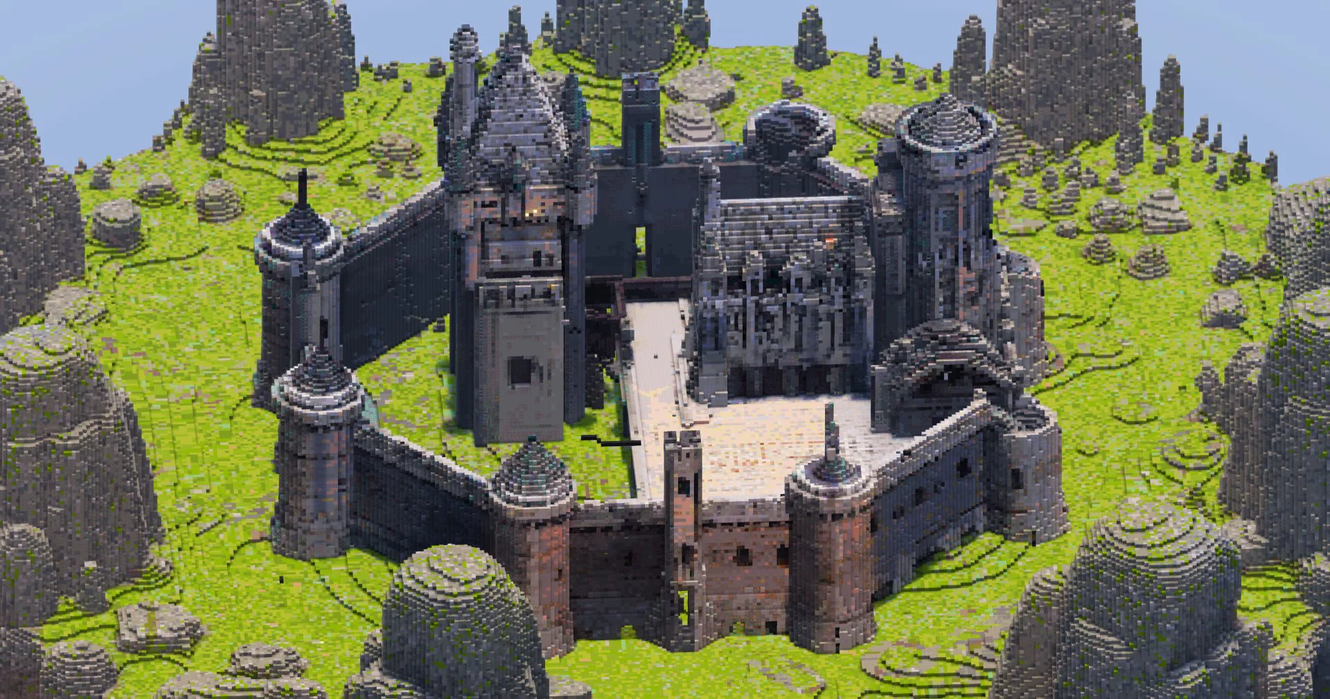 Stone Castle with Church - Image 3