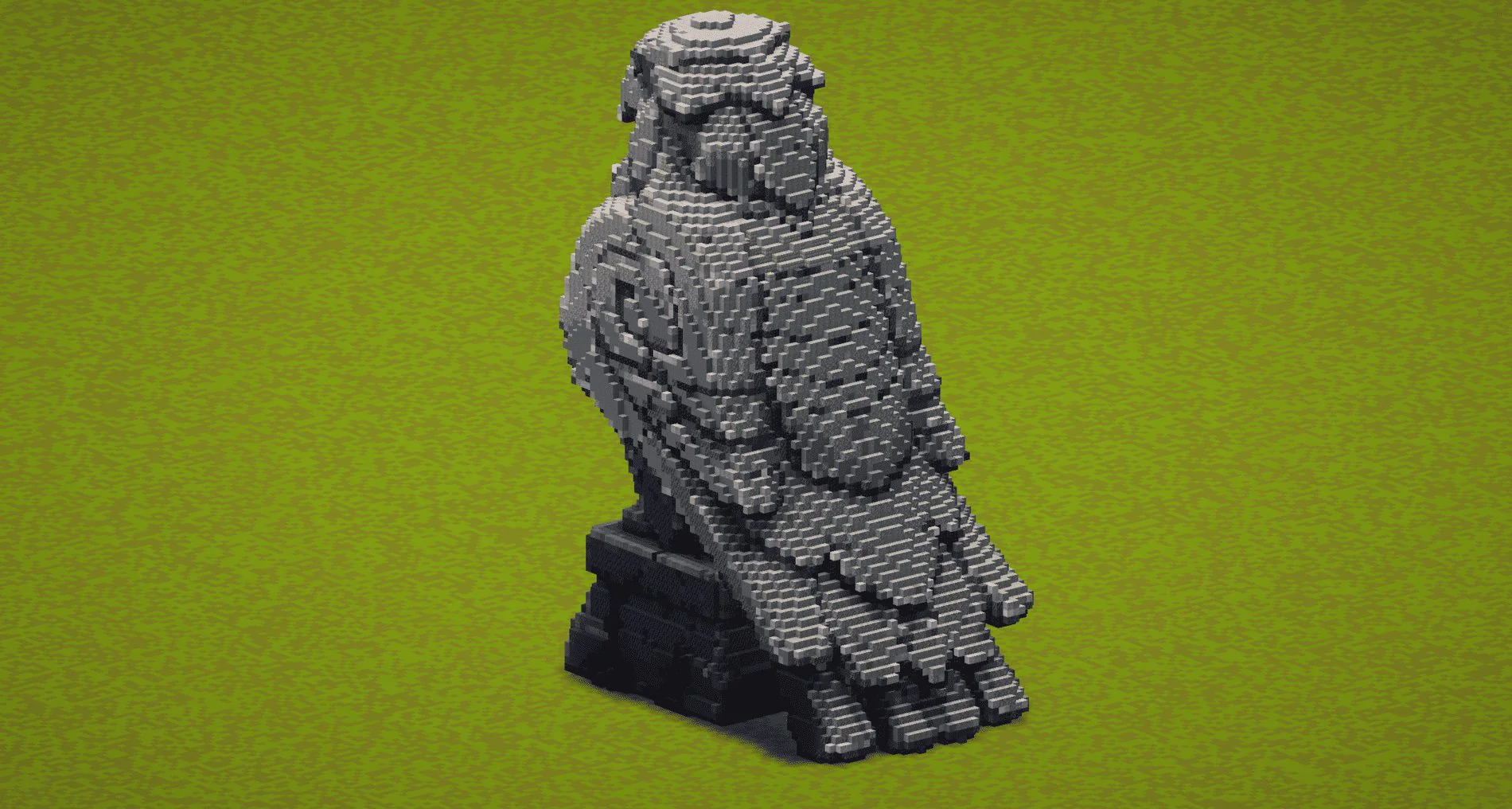 Stone Eagle Statue - Image 3