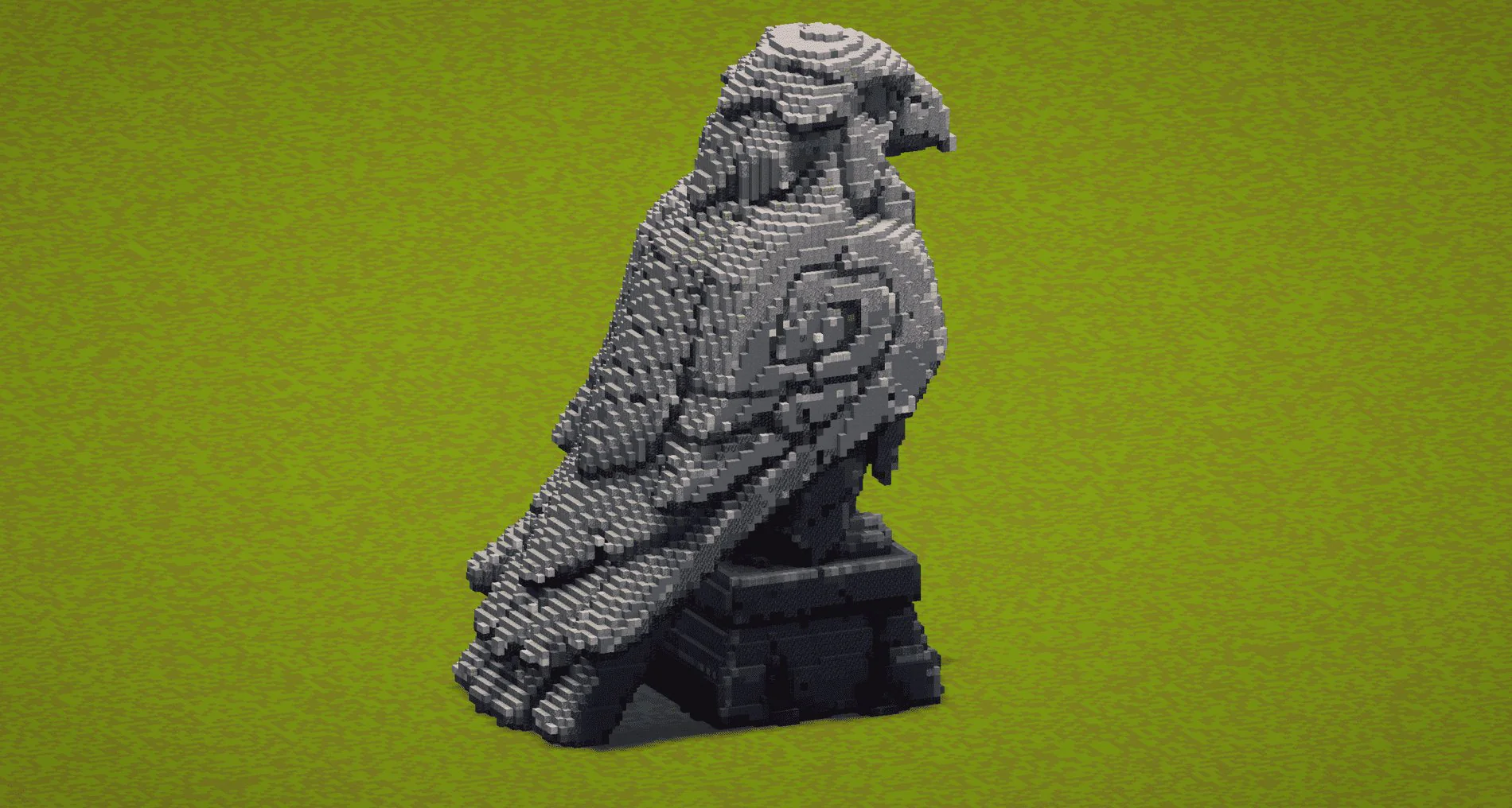 Stone Eagle Statue - Image 4
