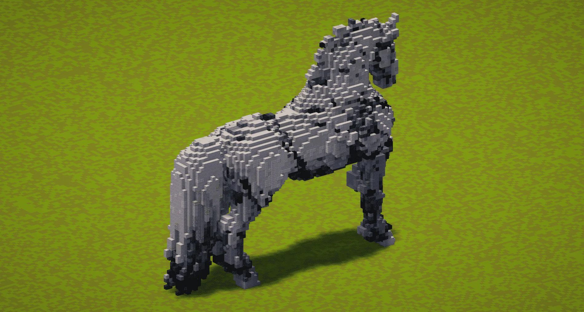 Stone Horse Statue - Image 4