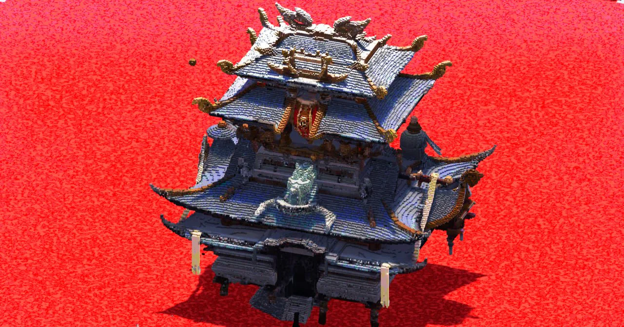 Tall Japanese Castle - Image 2