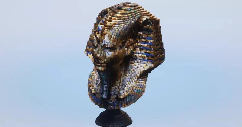 Toutan Khamon Bust - Image 3