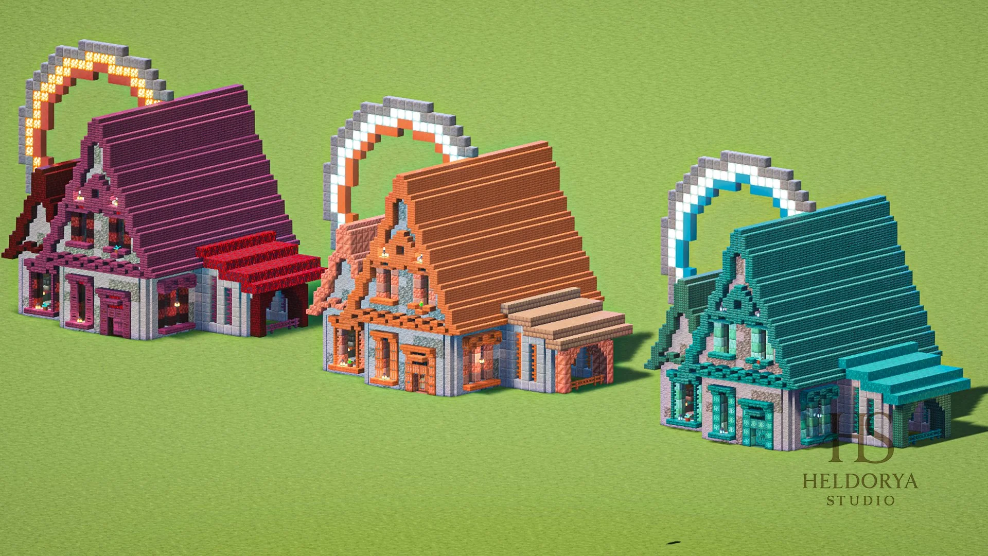 Ultimate Librarian Houses Pack - Fully Furnished - Image 2