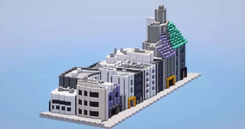 Urban Minecraft Building - Image 2