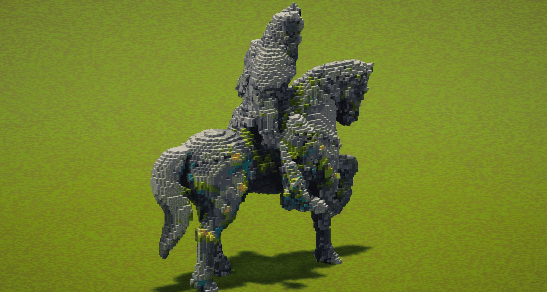 Viking Cavalry Statue - Image 2