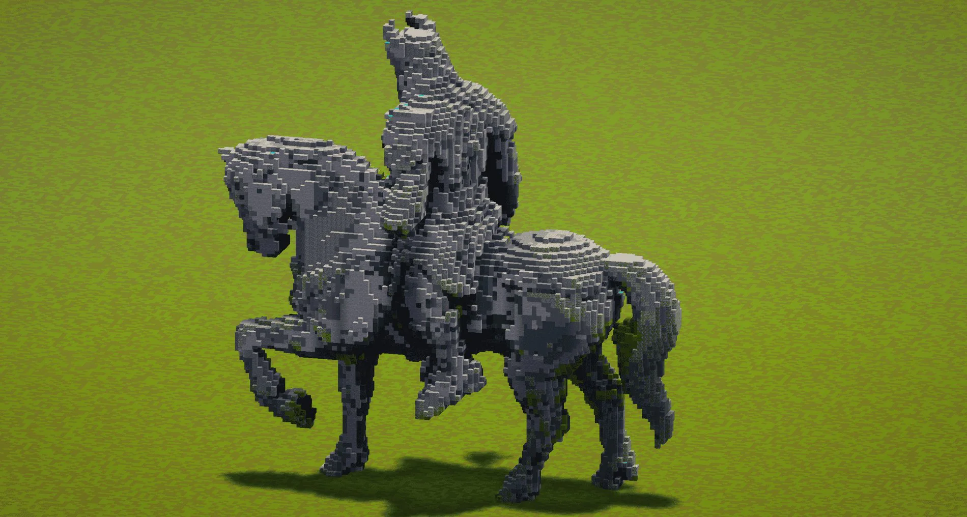Viking Cavalry Statue - Image 3