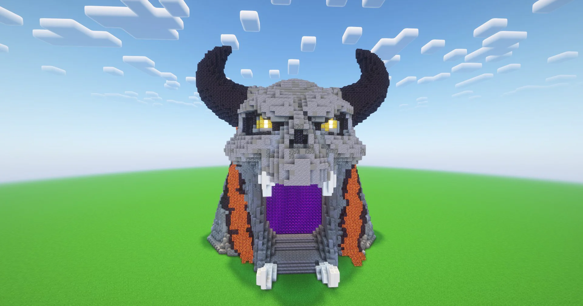 Volcano Guardian Nether Portal
