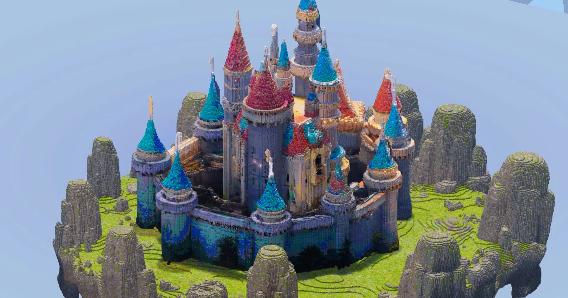 White Fantasy Castle - Image 3