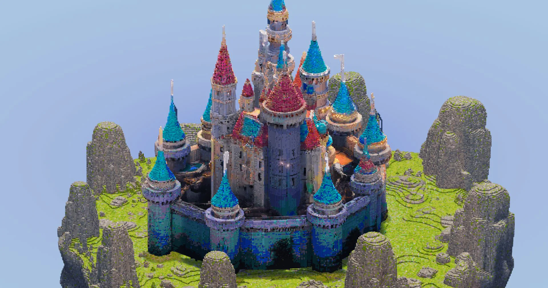 White Fantasy Castle - Image 4