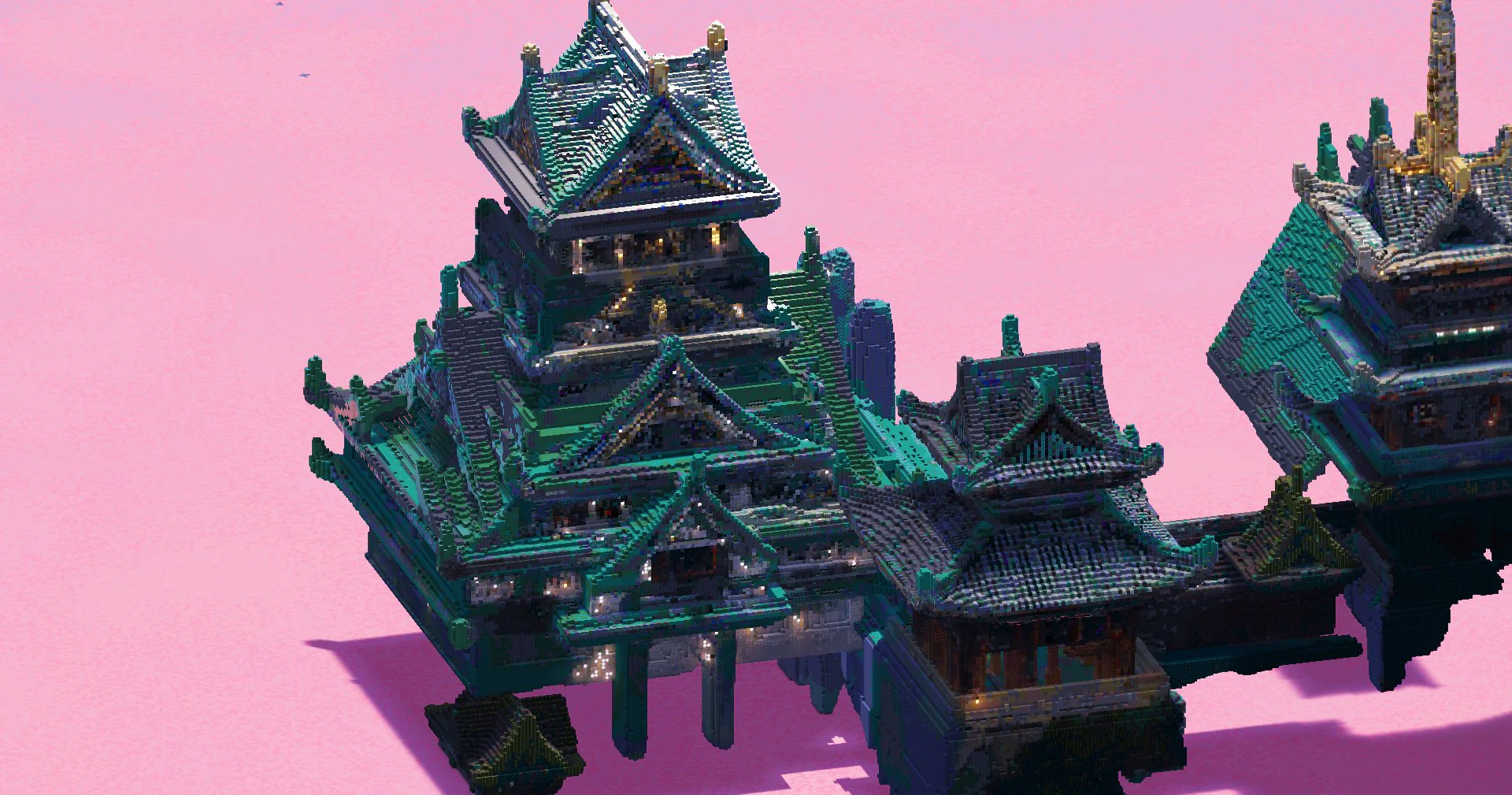 White Japanese Temple - Image 2